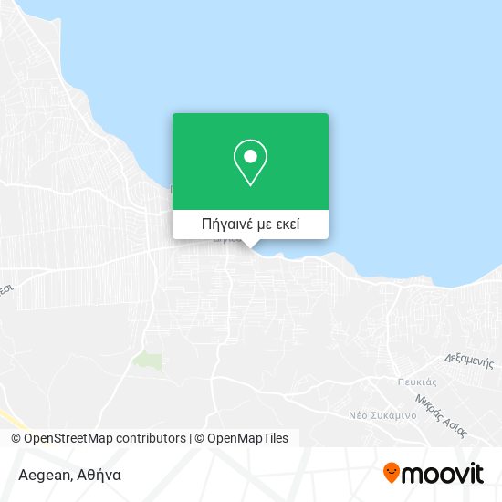 Aegean χάρτης