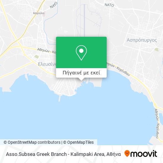 Asso.Subsea Greek Branch - Kalimpaki Area χάρτης