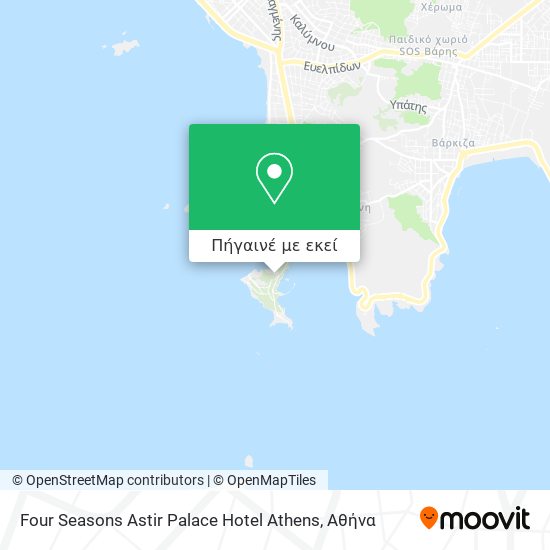 Four Seasons Astir Palace Hotel Athens χάρτης