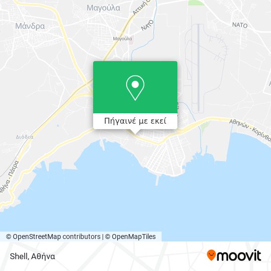 Shell χάρτης