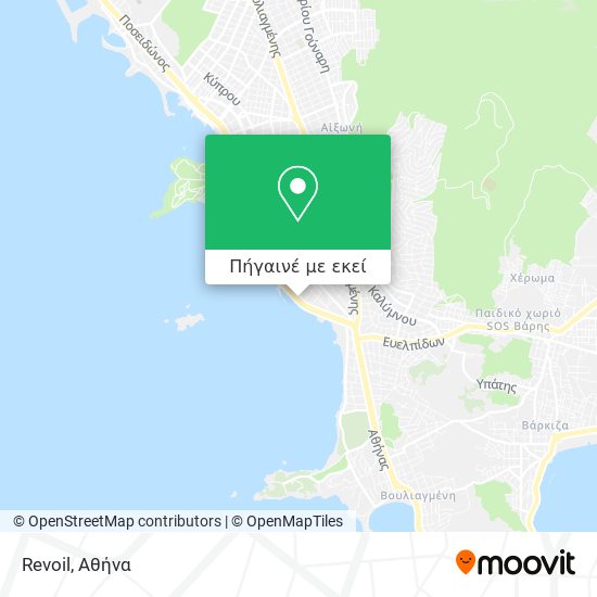Revoil χάρτης