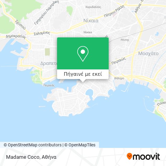 Madame Coco χάρτης