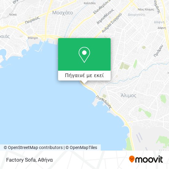 Factory Sofa χάρτης