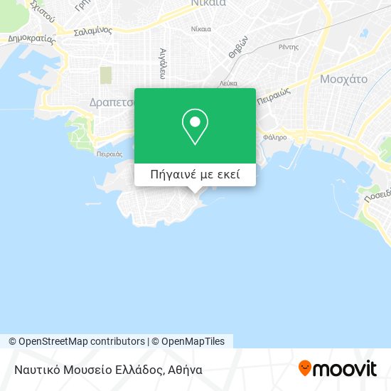 Ναυτικό Μουσείο Ελλάδος χάρτης