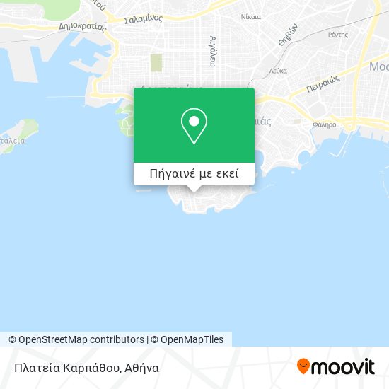 Πλατεία Καρπάθου χάρτης