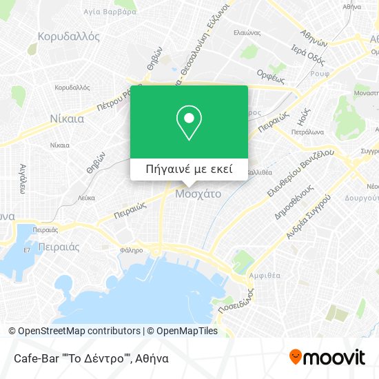 Cafe-Bar ""Το Δέντρο"" χάρτης
