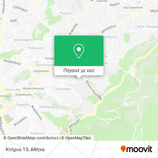 Κτήριο 13 χάρτης