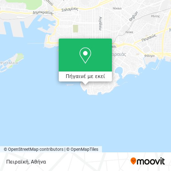 Πειραϊκή χάρτης