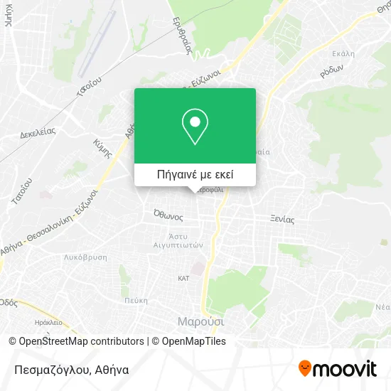 Πεσμαζόγλου χάρτης