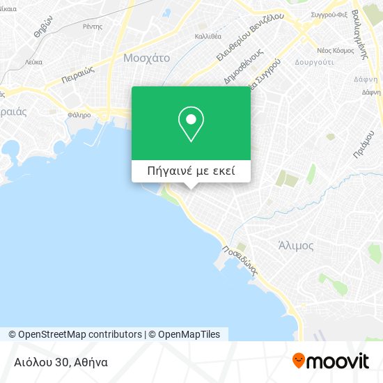 Αιόλου 30 χάρτης