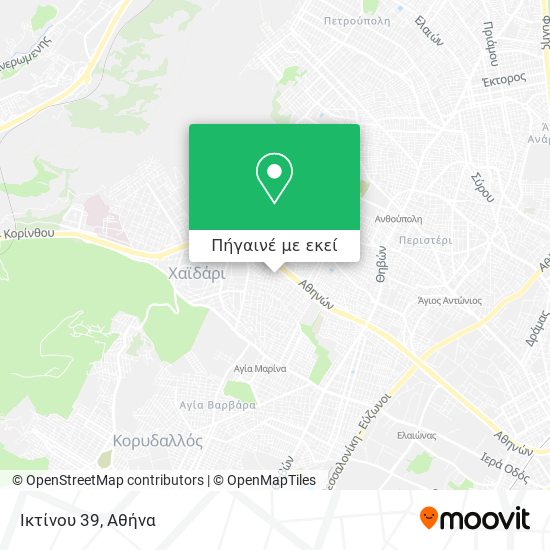 Ικτίνου 39 χάρτης
