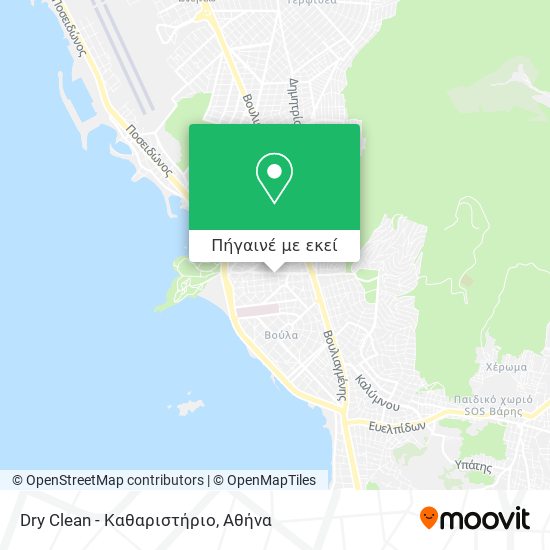 Dry Clean - Καθαριστήριο χάρτης