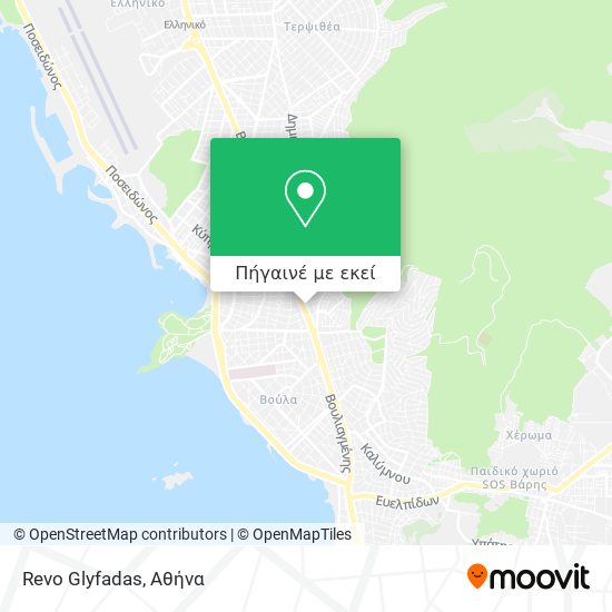 Revo Glyfadas χάρτης