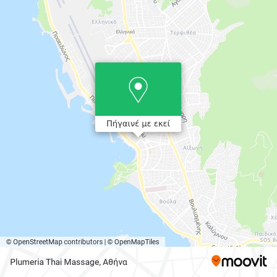 Plumeria Thai Massage χάρτης