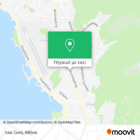 Ιιεκ Ξυνη χάρτης