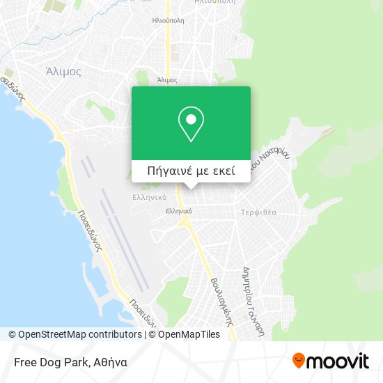 Free Dog Park χάρτης