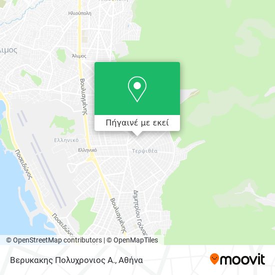 Βερυκακης Πολυχρονιος Α. χάρτης