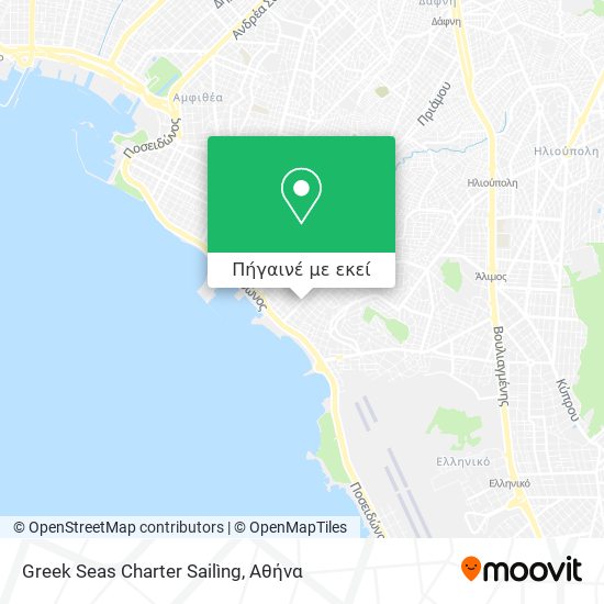 Greek Seas Charter Sailìng χάρτης