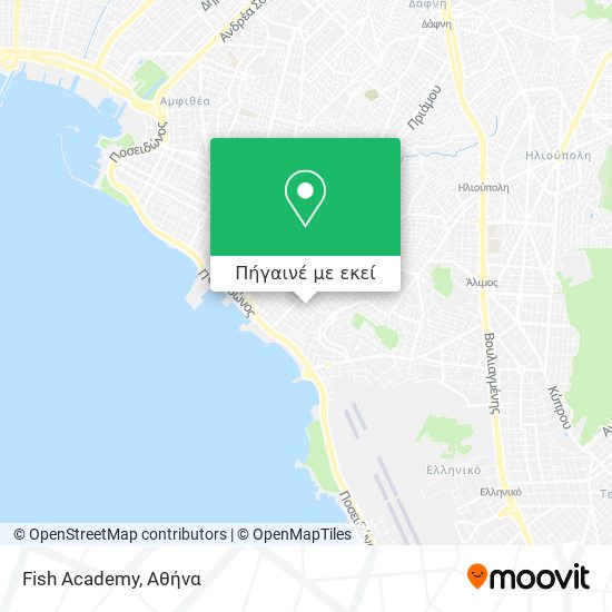 Fish Academy χάρτης