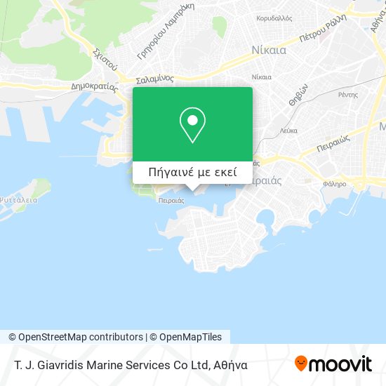 T. J. Giavridis Marine Services Co Ltd χάρτης