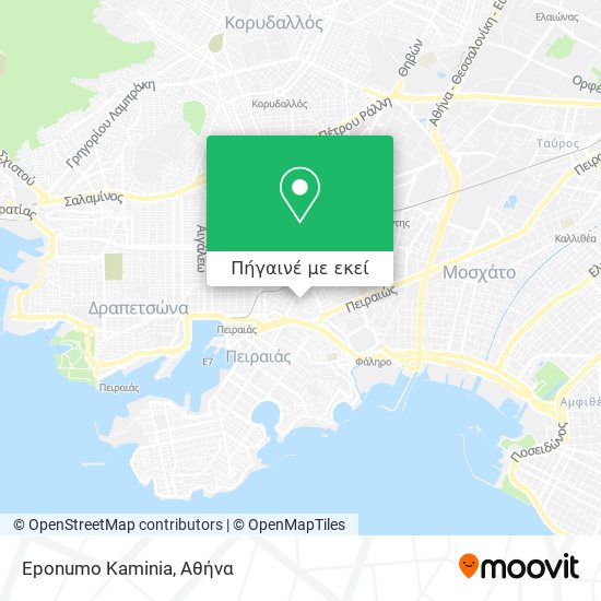Eponumo Kaminia χάρτης
