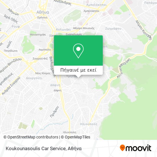 Koukounasoulis Car Service χάρτης