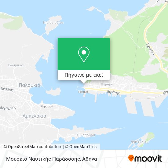 Μουσείο Ναυτικής Παράδοσης χάρτης