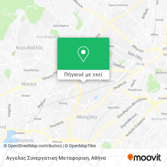 Αγγελας Συνεργατικη Μεταφορικη χάρτης