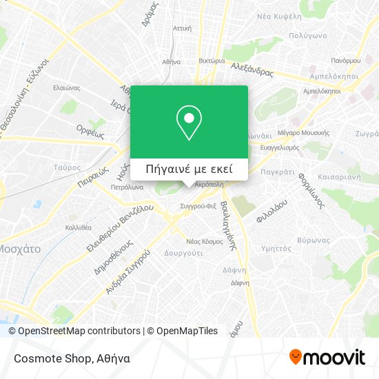 Cosmote Shop χάρτης