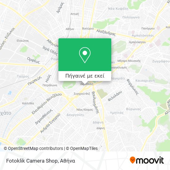 Fotoklik Camera Shop χάρτης