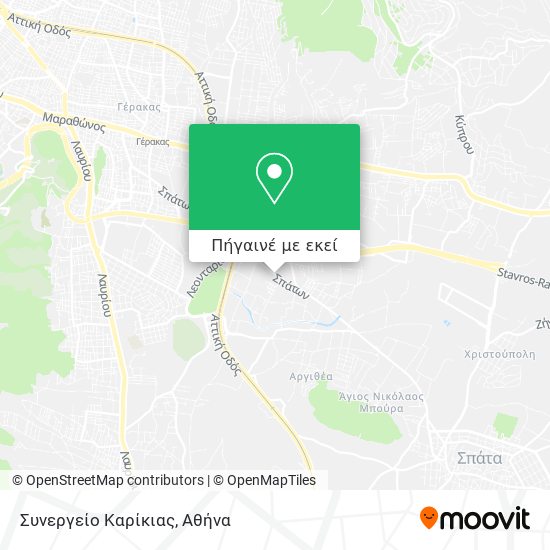 Συνεργείο Καρίκιας χάρτης