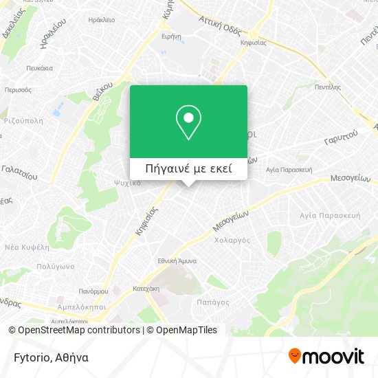Fytorio χάρτης