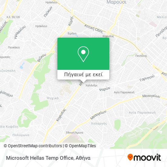 Microsoft Hellas Temp Office χάρτης