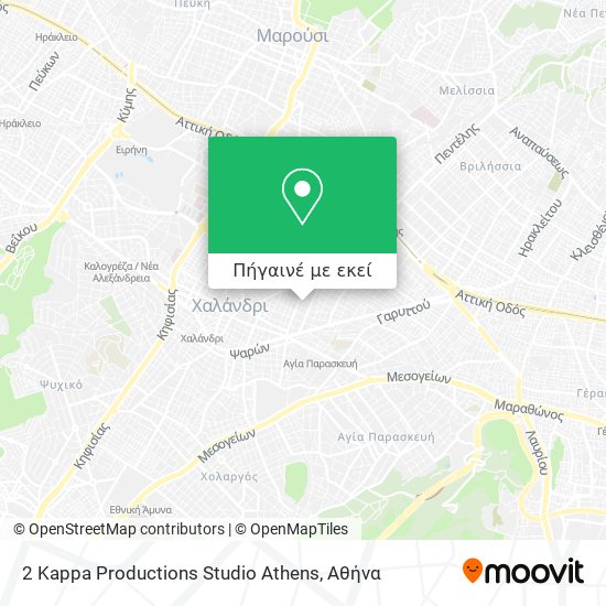 2 Kappa Productions Studio Athens χάρτης