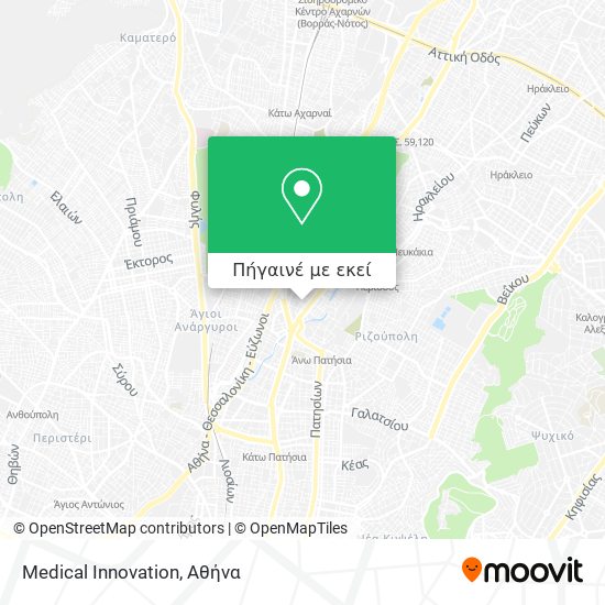 Medical Innovation χάρτης