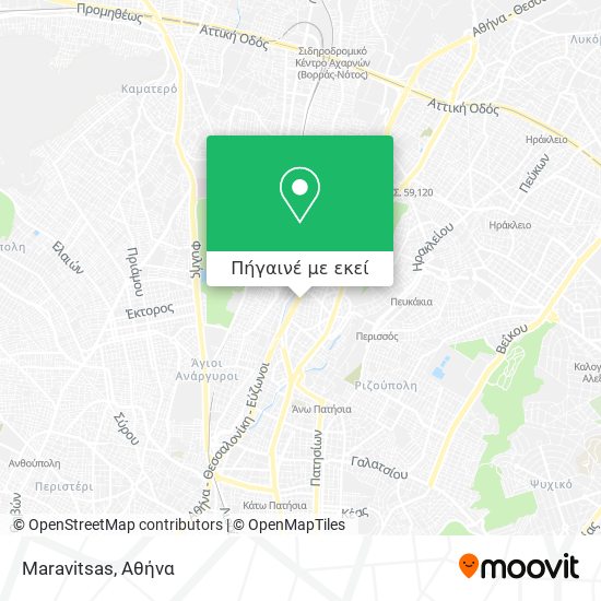 Maravitsas χάρτης