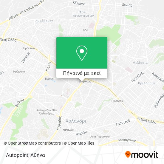 Autopoint χάρτης