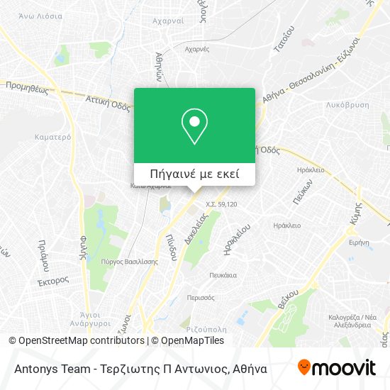 Antonys Team - Τερζιωτης Π Αντωνιος χάρτης