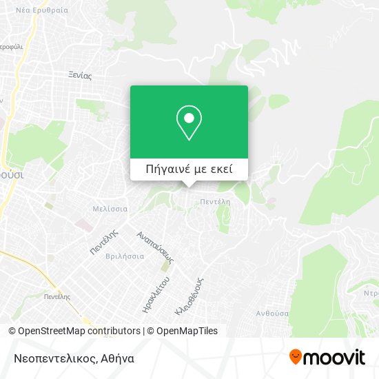 Νεοπεντελικος χάρτης
