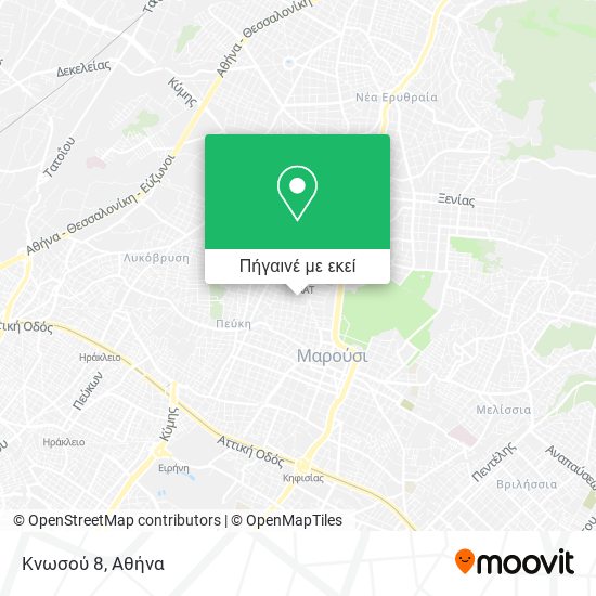 Κνωσού 8 χάρτης