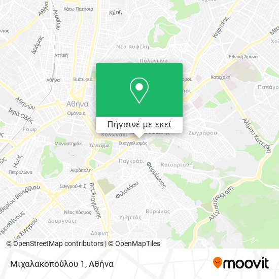Μιχαλακοπούλου 1 χάρτης