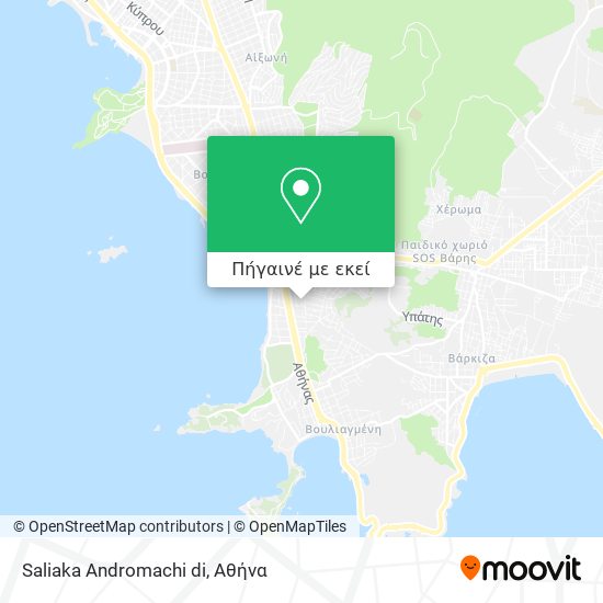 Saliaka Andromachi di χάρτης