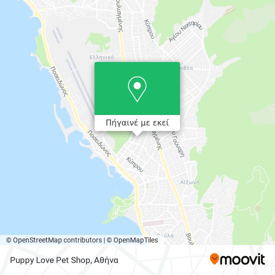 Puppy Love Pet Shop χάρτης