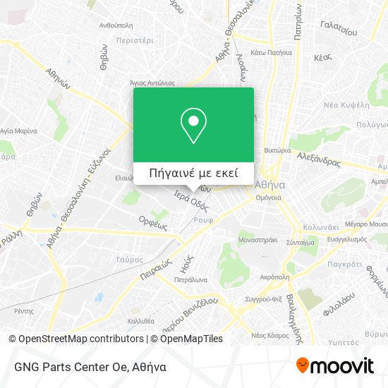 GNG Parts Center Oe χάρτης