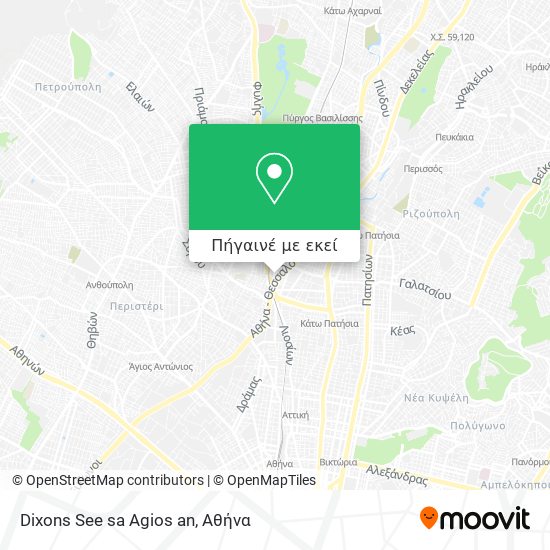 Dixons See sa Agios an χάρτης