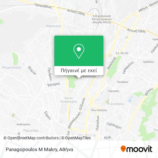 Panagopoulos M Makry χάρτης
