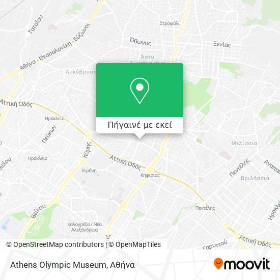 Athens Olympic Museum χάρτης