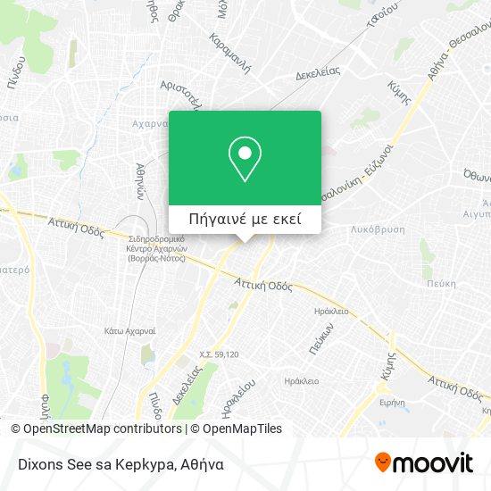 Dixons See sa Kepkypa χάρτης