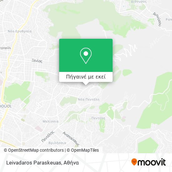 Leivadaros Paraskeuas χάρτης