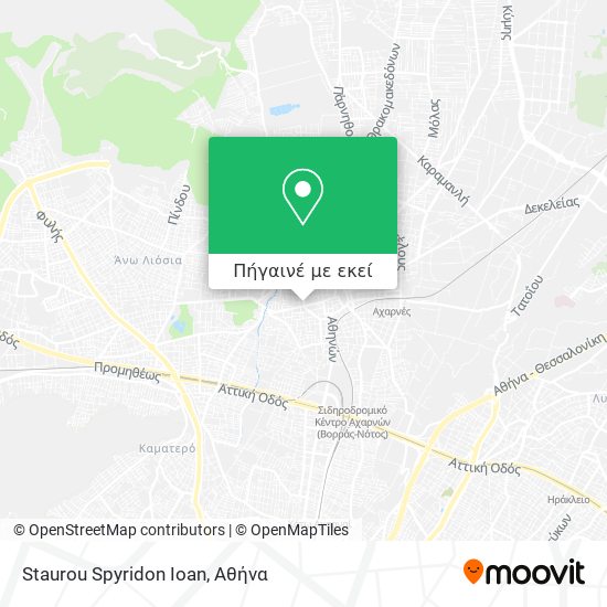 Staurou Spyridon Ioan χάρτης